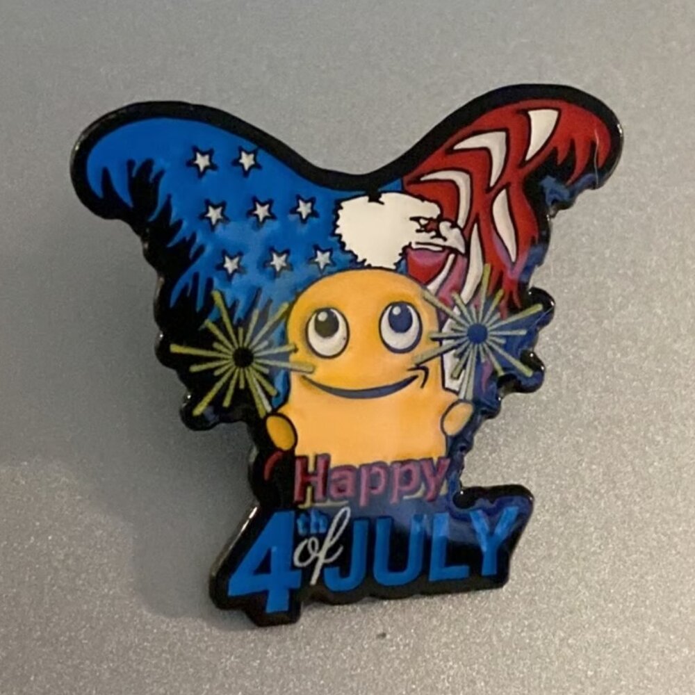 Amazon Peccy 4th of July Pin